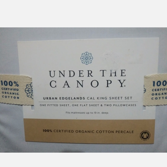 New Under the Canopy California King sheet set - Picture 4 of 4